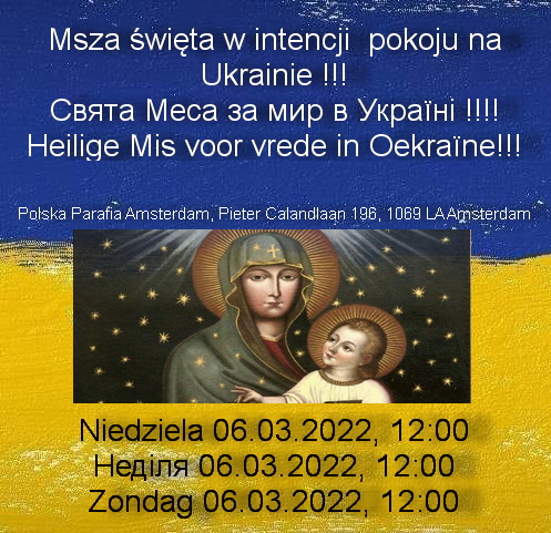 Msza święta o pokój na Ukrainie