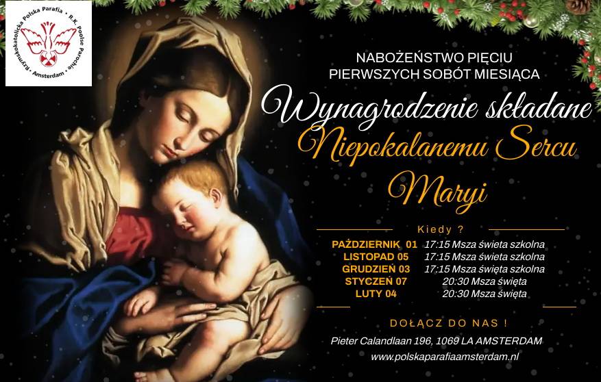 Nabożeństwo pięciu pierwszych sobót miesiąca