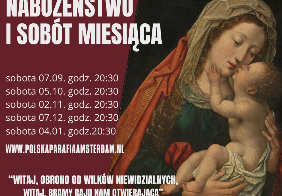  NABOŻEŃSTWO PIĘCIU PIERWSZYCH SOBÓT MIESIĄCA
